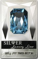 Татфондбанк предлагает серебряную монету «Роскошные инвестиции» с кристаллом Сваровски - «Татфондбанк»