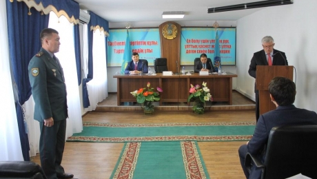В ДЧС Кызылординской области новый начальник - «Финансы»