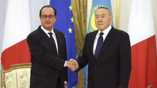 Назарбаев и Олланд подписали Меморандум о взаимодействии и сотрудничестве в области машиностроения - «Финансы»