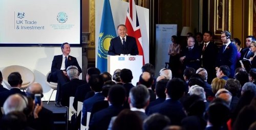 Назарбаев призвал британские компании «вместе зарабатывать деньги» - «Финансы»
