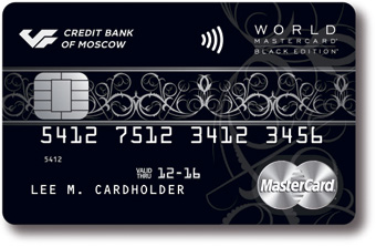 World MasterCard Black Edition МОСКОВСКОГО КРЕДИТНОГО БАНКА пополнилась новыми привилегиями - «Московский кредитный банк»