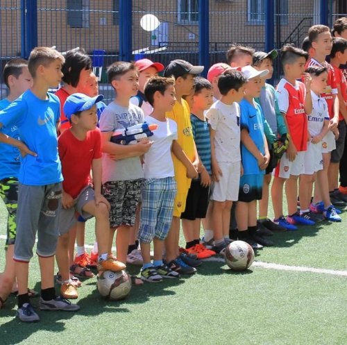 В ЖК компании «Стройкласс» открыли первый сезон футбольного лагеря - «Финансы»