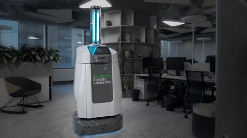 Сбербанк разработал прототип робота-дезинфектора для борьбы с пандемией COVID-19 - «Пресс-релизы»